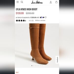 Sam Edelman Lyla Boot in Harvest Brown